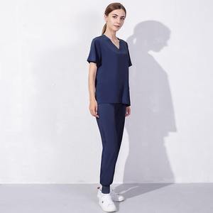 Offre Spéciale pantalons de survêtement à col en V pour femmes uniformes d'infirmière en toile uniformes d'hôpital et ensembles de gommage - Product Image 5