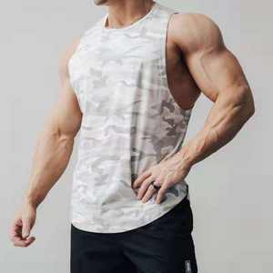 Débardeur respirant ample pour hommes sans manches musculation col rond séchage rapide débardeur de sport pour hommes - Product Image 1