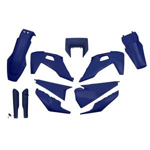 Azul 2020-2022 Husqvarna TX 125 Kit completo de plástico con soporte para faro Accesorios para motocicleta - Product Image 1
