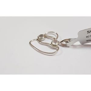 Handmade 925 Sterling Silver <b>Pendant</b> with Natural White Topaz <b>Emerald</b> Cut Charm for Women Shah Gems - Product Image 4