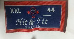 Étiquettes tissées personnalisées de qualité supérieure, étiquettes de vêtements en tissu damassé haute définition - Product Image 2