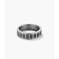 Anillo de Pareja Geométrico Chapado en Oro Colosseum con Perla de Agua de Mar y Circonita con Engaste Invisible, Joyería Certificada por IGI - Product Image 2