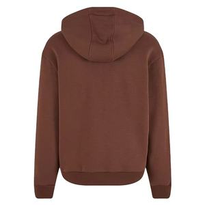 Fabricants de sweats à capuche zippés surdimensionnés pour hommes de qualité supérieure en gros, sweats à capuche zippés à épaules tombantes en molleton 100% coton personnalisés pour hommes - Product Image 3