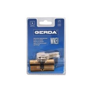 Cilindro de puerta Gerda E1 35/35 Latón (PAQUETE BLISTER) - Product Image 1