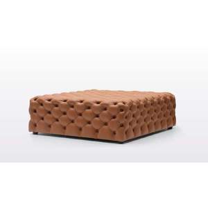Contemporary Charme Ottoman with Tufted Design Leather Wood Material for Bedroom Living Room Outdoor Hotel Use Includes <b>Storage</b> - Product Image 2