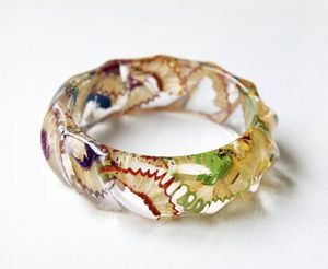 Boost เครื่องประดับสร้อยข้อมือแฟชั่นกำไลข้อมือแฟชั่นกำไลข้อมือแฟชั่นขนาดใหญ่อินเทรนด์ใหญ่ใหญ่ใหญ่เกินจริงหลายสีอะคริลิคเรซิ่น - Product Image 1