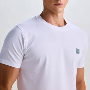 Camiseta de manga corta de algodón con cuello redondo Supima 100% - Product Image 3