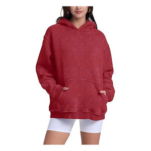 Sudaderas Unisex Premium Extra Grandes, Moda Urbana, Transpirables, de Felpa, Cálidas para Invierno, Ropa Casual, OEM ODM al por Mayor - Product Image 3