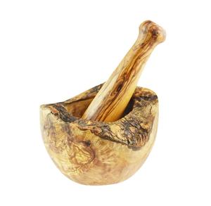 Mortero y Maja de Madera de Etiqueta Privada para Uso Diario que Proporciona un Movimiento de Molienda Constante y una Fuerte Integridad Estructural - Product Image 5