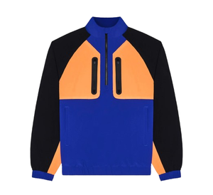 เสื้อกันลมกันน้ำผ้าโพลีเอสเตอร์สำหรับผู้ชายเสื้อซิปมีฮู้ดสีดำระบายอากาศได้ดีเสื้อแจ็คเก็ตใส่กลับด้านได้ไซส์ใหญ่พิเศษ - Product Image 1