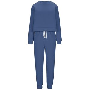 Survêtement à manches longues pour femmes de meilleure qualité, coupe ajustée, nouveau survêtement en coton pour femmes de taille adulte, ensembles de jogging surdimensionnés - Product Image 1