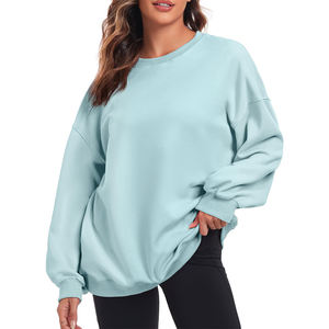 Sudadera de Manga Larga de Secado Rápido con Cuello Redondo y Transpirable para Mujer, Producto Más Vendido, Sudaderas Elegantes para Mujer Adulta - Product Image 1
