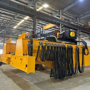 Grúas aéreas de doble viga eléctrica de servicio pesado Tipo de caja de riel 50ton 75Ton 80ton Grúa de puente - Product Image 3