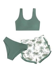 <b>White</b> Black Solid Color 2 Piece Set High Cut Backless Push up Shorts <b>Bikini</b> 2026 Fashion Seaside Swimsuit - Product Image 1