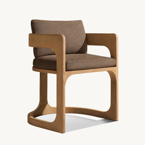 La chaise est fabriquée en teck massif et durable, avec un design esthétique moderne, pour une utilisation en extérieur, telle que dans les jardins, ce qui la rend durable. - Product Image 2