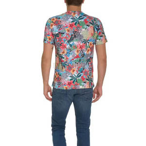 Ropa informal en Pakistán 100% algodón Loose Fit Impreso Sublimación Camiseta para hombres Precio al por mayor Camiseta de sublimación duradera - Product Image 4