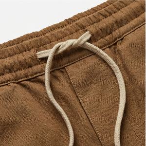 Mens Spandex/Cotton Flannel Plaid Tank <b>Top</b> Custom Lounge Wear Lightweight Casual Inner Drawstring Breathable Pleated Front - Product Image 4