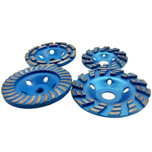 Autoerizo 115mm 125mm Kim Cương Cup bánh xe <span class=keywords><strong>Triplex</strong></span> Hàng mài đá và bê tông cho máy mài góc cup Mài bánh xe đĩa - Product Image 2