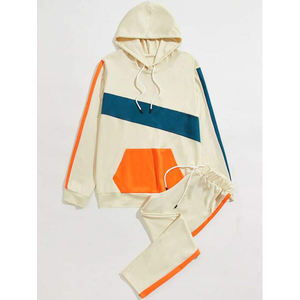 Nuevo Diseño, Sudadera con Capucha de Felpa de Algodón Multicolor, Conjuntos Deportivos para Hombre, Conjuntos Deportivos de Felpa de Alta Calidad para Hombre - Product Image 3