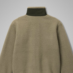 Sweat-shirt pour garçons avec poches et fermeture éclair, col montant, design décontracté avec logo personnalisé, couleur contrastée, manches longues - Product Image 5