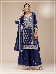 ผ้าจอร์เจตต์เทียมปักลายหนักประดับเลื่อม 3 มม. แขนเสื้อสำหรับชุดสตรีสำหรับงานปาร์ตี้ สำหรับชุดสلوار คามีซ - Product Image 2