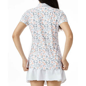 Uniforme de golf pour femmes, ensemble polo et jupe léger et respirant pour les sports de plein air en été - Product Image 2