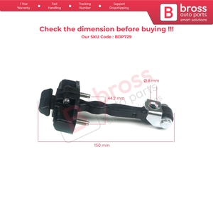 BDP729 Butée de porte avant pour Clio MK4 Grandtour Hatchback Estate 2012-2021 804306179R - Product Image 5