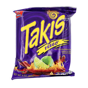 อาหารเรียกน้ำย่อยรสเผ็ดของ Takis ชิป Tortilla แบบรีดร้อนซื้อออนไลน์ - Product Image 2