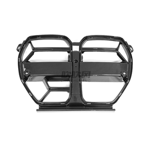 Grilles de pare-chocs avant pour BMW G80 G81 M3 G82 G83 M4 2021-2024, en fibre de carbone véritable, style CSL, avec ACC - Product Image 1