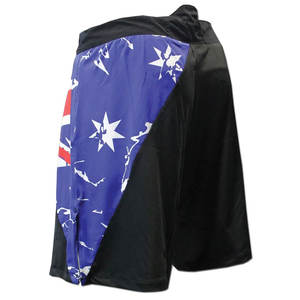 Shorts MMA personnalisables pour hommes, haute qualité, 100% coton, couleurs/tailles personnalisées, légers, séchage rapide, respirants, logo personnalisé - Product Image 6