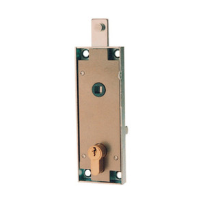 Serratura Prefer per Porte Basculanti con Cilindro in Ottone Sagomato Art. B561(6561) - Product Image 1