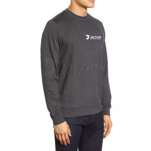 Nouveau design prix raisonnable pulls à capuche pour hommes 100% coton Logo personnalisé automne hiver porter tissu polaire - Product Image 3