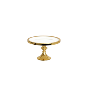 Black Colour High Quality New <b>Silver</b> Plated Chrome Cake Stands Luxury Ramadan Eid Mother of Pearl Inlaid Cake Chocolate Stand - Product Image 2