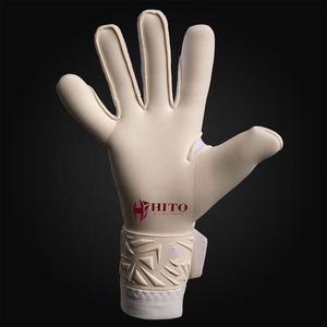 Impression en silicone au dos et paume humide et sèche, sangle attachée, coupe médium, design et couleur personnalisés, taille de la meilleure qualité - Product Image 2