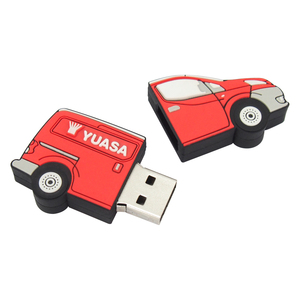 Memorias Flash USB 2.0 <span class=keywords><strong>con</strong></span> Logotipo Personalizado, Memoria USB de Silicona <span class=keywords><strong>con</strong></span> Forma de Coche y Camión de Bomberos, Unidad Flash USB 3.0 de 32 GB, Pendrive de 32 GB - Product Image 1