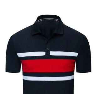 Camiseta de Golf para Hombre al por Mayor de Alta Calidad, Poliéster/Algodón, Informal, Lisa, con Logotipo Personalizado, Impresión por Descarga, 2025 - Product Image 6