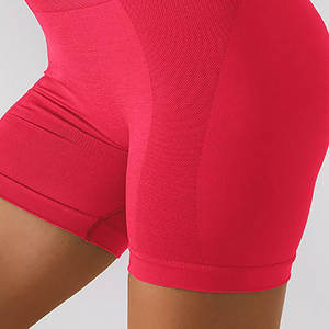 Buttery Soft Yoga Shorts con bolsillos para mujer Cintura alta Cintura media Entrenamiento Running Gym Shorts 5 ''Entrepierna - Product Image 6