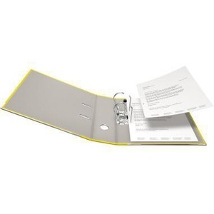 Falken Recycolor 80mm DIN <b>A4</b> Binder Cardboard File <b>Folder</b> with Kraft Paper Outer and Inner Lamination - Product Image 3