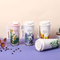 Bouteille isotherme portable en acier inoxydable 316 pour étudiantes, double paroi, haute couleur, pour café et autres boissons – Offre spéciale