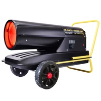 Chauffage portable diesel 30 kW, souffleur d'air chaud industriel pour serre, atelier, entrepôt