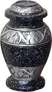 Keepsake Embrace Angle Preying Cremation <b>Urns</b> High Quality Classic Shape Metal Small Keepsake Made India - Product Image 2