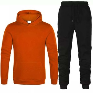 Survêtement décontracté à manches longues pour homme, Jogging, course à pied, veste et pantalon de sport, survêtement 100% coton - Product Image 4
