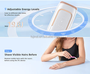 Système d'épilation permanente compact et à <span class=keywords><strong>lumière</strong></span> <span class=keywords><strong>pulsée</strong></span> intense personnalisable avec fonction ICE Dispositif IPL Épilateur à flash rapide - Product Image 5