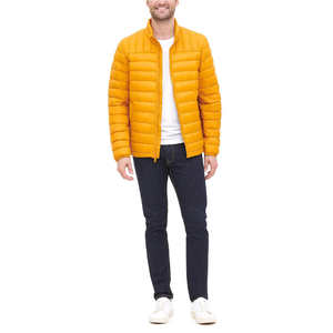 Chaqueta de Lona Larga y Delgada para Hombre, con Capucha y Logotipo Personalizado en la Parte Delantera, Transpirable, para Invierno, Venta al por Mayor de Fábrica - Product Image 4