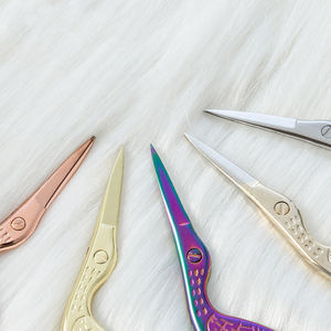 Las mejores Tijeras para uñas en stock, grúa, hoja recta afilada, tijeras para cutículas de acero inoxidable, tijeras para manicura, Tijeras para uñas - Product Image 5