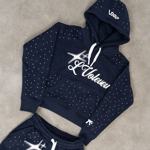 2025 Vintage Style hommes sport costume à capuche pantalons de survêtement et sweat à capuche survêtement ensemble nouvelle mode pour hommes - Product Image 1