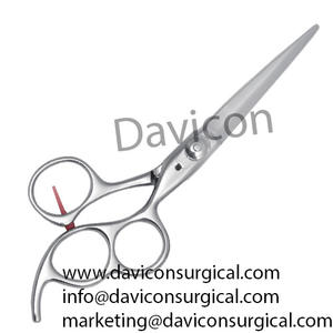 Tijeras de afeitar de peluquero de acero inoxidable profesional, base de fuente de alimentación Manual para instrumentos quirúrgicos - Product Image 2