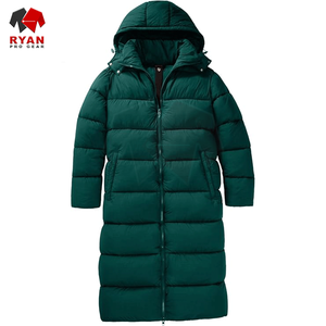 เสื้อโค้ทพัฟเฟอร์ยาวแบบกำหนดเองของ Ryan Pro Gear สำหรับผู้ชาย ผ้าเนื้อนุ่มสบาย ป้องกันแบคทีเรีย พร้อมโลโก้แบบกำหนดเอง - Product Image 6