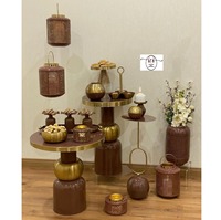Lanterne moderne pour l'Aïd Ramadan 2025, lampe islamique musulmane pour la décoration Mubarak, décorations Kareem pour les fournitures de fête