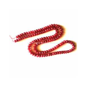 Premium <b>Ruby</b> Bead String Natural Smooth Red Gemstone Beads Genuine Quality Loose Strand for Jewelry Making Handmade Designer - Product Image 1